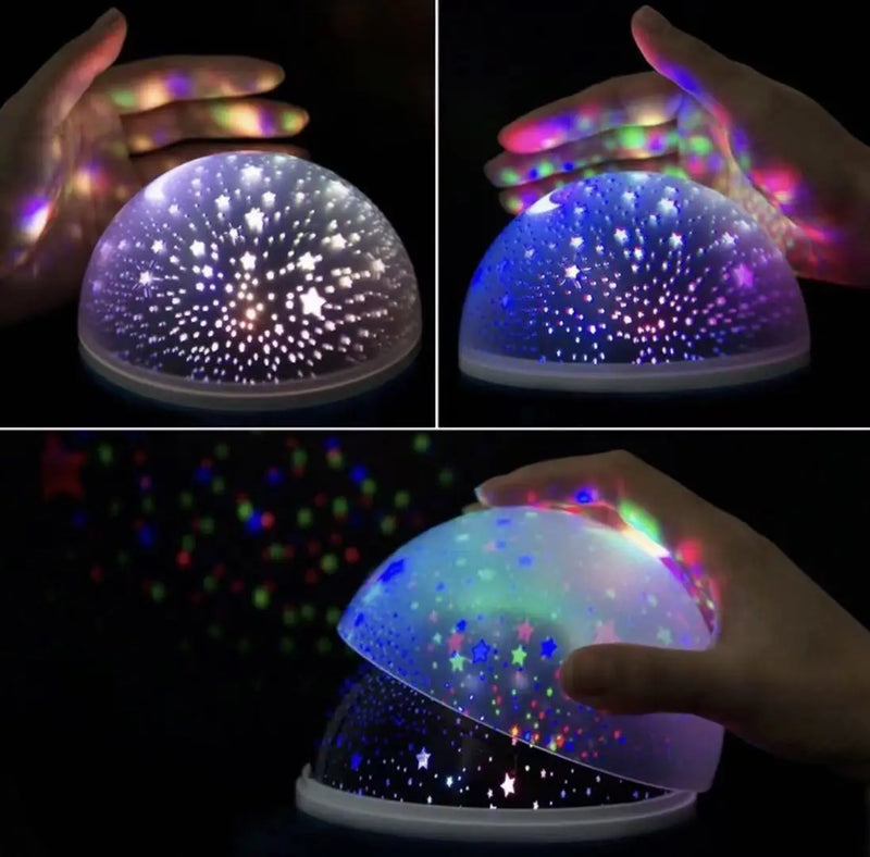 Luminária Cúpula Celestial - Projetor Estrela 360°